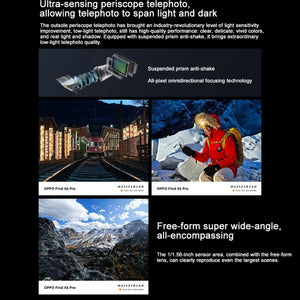 Triple Rear Cameras, 6.82 inch ColorOS 13.1 Qualcomm Snapdragon 8 Gen 2 Octa Core up to 3.187GHz, Network: 5G, Support Google Play