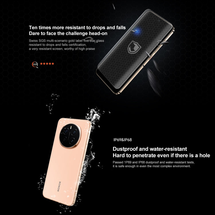 Honor Magic7, 12GB+256GB, Screen Fingerprint, 6.78 inch MagicOS 9.0 / Android 15 Snapdragon 8 Elite 3nm Octa Core, Network: 5G, NFC, OTG, Not Support Google Play, 12GB+256GB