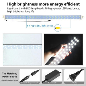 PULUZ 2m 240W 5500K Photo Light Studio Box Kit for Clothes / Adult Model Portrait, 2m Box(US), 2m Box(EU), 2m Box(AU), 2m Box(UK)