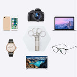 3 in 1 Professional Mini Screwdriver Repair Tool with Keychain for Watch / Mobile Phone / Camera / Glasses (Slotted + Phillips + Allen), 3 in 1 Slotted