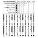 25 in 1 SHE-K Packaging Precision Electronics Screwdriver Set, 25 in 1