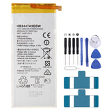 iPartsBuy 2600mAh HB3447A9EBW for Huawei P8 Rechargeable Li-Polymer Battery, For Huawei P8