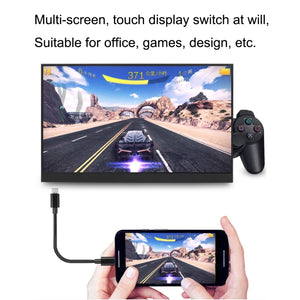 HSD-1330X 13.3 inch 1080P HD Gaming Portable Narrow Side Display