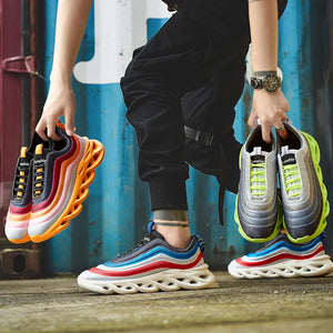 High quality Running Shoes Fashion Anti-skid  Shock-absorption Breathable Sports Shoes