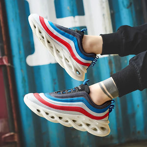 High quality Running Shoes Fashion Anti-skid  Shock-absorption Breathable Sports Shoes