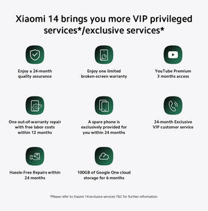 New Xiaomi 14 Smartphone Global Version 12GB RAM 256GB / 512GB ROM Snapdragon 8 Gen 3 6.36