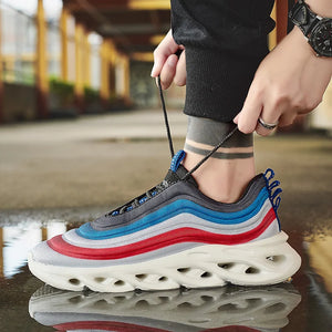 High quality Running Shoes Fashion Anti-skid  Shock-absorption Breathable Sports Shoes