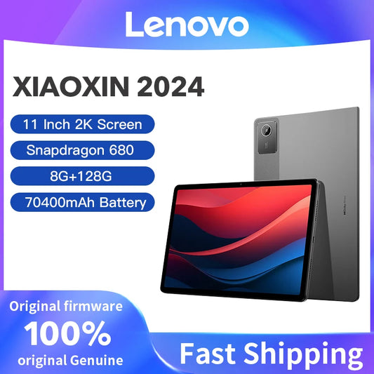 Lenovo XiaoXinPad 2024 tablet, 8GB, 128GB, Qualcomm Snapdragon 685 Octa Core, 11 inch screen