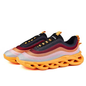 High quality Running Shoes Fashion Anti-skid  Shock-absorption Breathable Sports Shoes