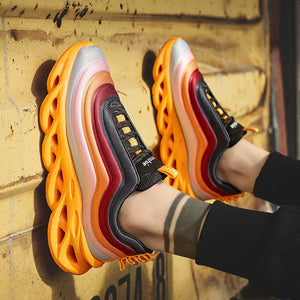 High quality Running Shoes Fashion Anti-skid  Shock-absorption Breathable Sports Shoes