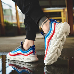High quality Running Shoes Fashion Anti-skid  Shock-absorption Breathable Sports Shoes