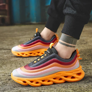 High quality Running Shoes Fashion Anti-skid  Shock-absorption Breathable Sports Shoes