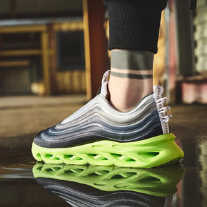 High quality Running Shoes Fashion Anti-skid  Shock-absorption Breathable Sports Shoes