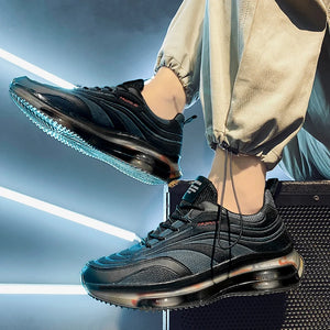 Korean low-top men's casual shoes popcorn mesh sports running shoes
