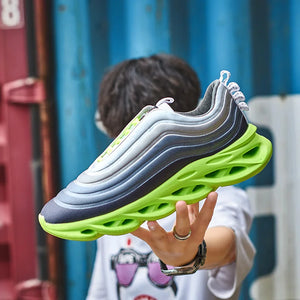 High quality Running Shoes Fashion Anti-skid  Shock-absorption Breathable Sports Shoes