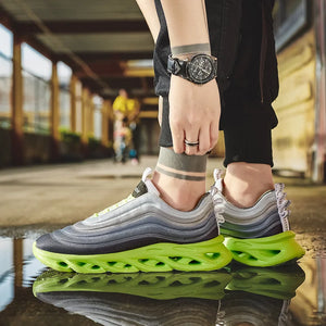 High quality Running Shoes Fashion Anti-skid  Shock-absorption Breathable Sports Shoes