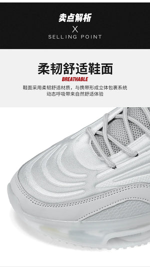 Korean low-top men's casual shoes popcorn mesh sports running shoes