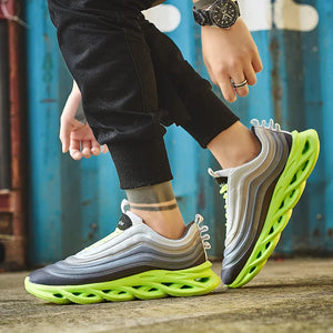 High quality Running Shoes Fashion Anti-skid  Shock-absorption Breathable Sports Shoes