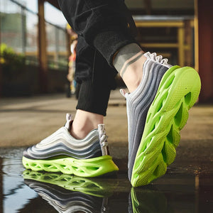 High quality Running Shoes Fashion Anti-skid  Shock-absorption Breathable Sports Shoes