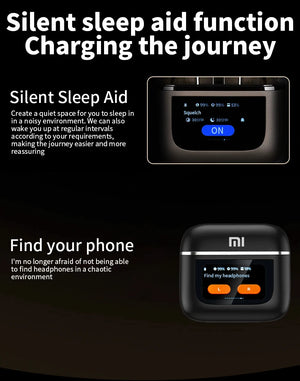 XIAOMI V8 Pro ANC Wireless Earphones Bluetooth 5.3 Headphones TWS Earbuds Sports Waterproof Headset With Mic For Android iOS
