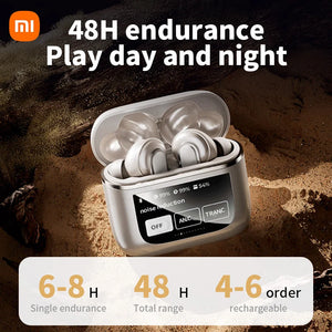XIAOMI V8 Pro ANC Wireless Earphones Bluetooth 5.3 Headphones TWS Earbuds Sports Waterproof Headset With Mic For Android iOS