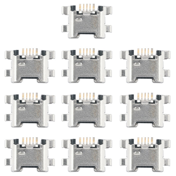 10 PCS Charging Port Connector for Huawei Honor Play 7X / 7S / Honor 9 Lite, For Honor Play 7X