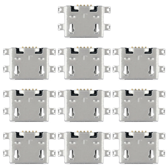 10 PCS Charging Port Connector for Huawei Ascend Y600, For Huawei Ascend Y600