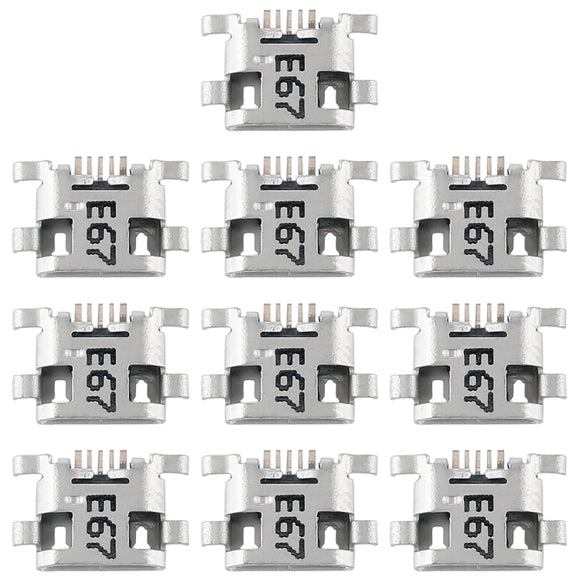 10 PCS Charging Port Connector for Huawei Honor 6 / Enjoy 6, For Honor 6 / Enjoy 6