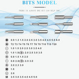 JAKEMY JM-8163 62 in 1 Multi-functional Screwdriver Set Repair Tool, JM-8163
