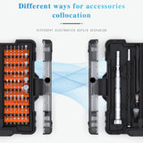 JAKEMY JM-8163 62 in 1 Multi-functional Screwdriver Set Repair Tool, JM-8163