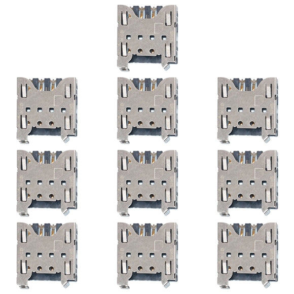 10 PCS Card Reader for Blackberry Z10 / Q10, For Blackberry Z10 / Q10
