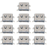 10 PCS Charging Port Connector for Motorola Moto M XT1662, For Moto M
