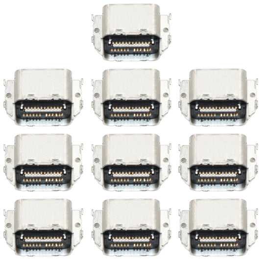 10 PCS Charging Port Connector for Motorola Moto Z XT1650 XT1635, For Moto Z
