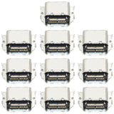 10 PCS Charging Port Connector for Motorola Moto Z XT1650 XT1635, For Moto Z