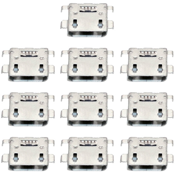 10 PCS Charging Port Connector for Sony Xperia L C2105, For Sony Xperia L C2105