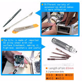 JAKEMY JM-P14 Welding Repair Tools Set Toolbox Bag Wire Stripper Pliers Screwdriver, US Plug, JM-P14