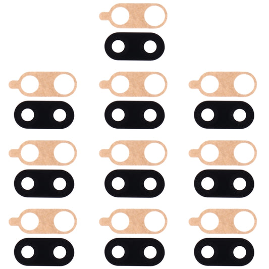 10 PCS Back Camera Lens for LG G7 ThinQ G710 G710EM G710PM G710VMP G710ULM, For LG G7 ThinQ