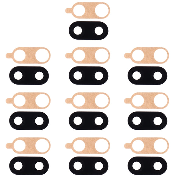 10 PCS Back Camera Lens for LG G7 ThinQ G710 G710EM G710PM G710VMP G710ULM, For LG G7 ThinQ