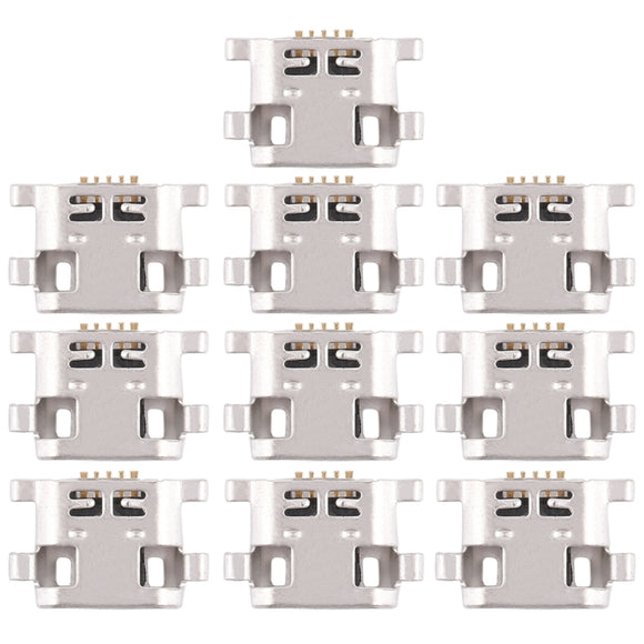 10 PCS Charging Port Connector for Huawei Honor 6C Pro, For Honor 6C Pro