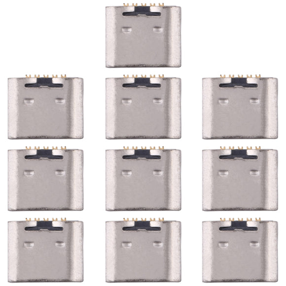 10 PCS Charging Port Connector for Nokia 3.1, For Nokia 3.1