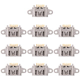 For OPPO R15X 10pcs Charging Port Connector, For OPPO R15X