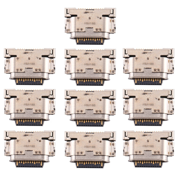 10 PCS Charging Port Connector for HTC U12+, For HTC U12+