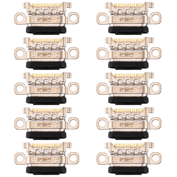 10 PCS Charging Port Connector for Xiaomi Mi CC9 / Mi 9, For Mi CC9 / Mi 9