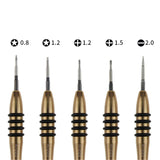 Kaisi K-5222 7 in 1 Plastic Opening Pick + Precision Screwdriver Set Tablet PC Cell Phone Repair Kit, K-5222