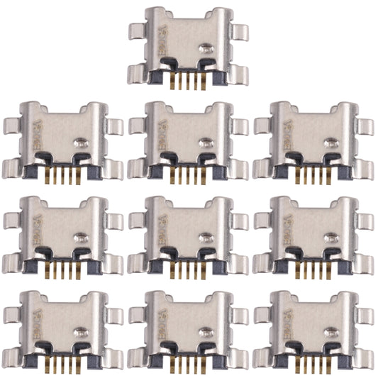 10 PCS Charging Port Connector for Huawei Enjoy 8e, For Huawei Enjoy 8e