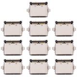 10 PCS Charging Port Connector for Lenovo M10 Plus TB-X606, TB-X606F, For Lenovo M10 Plus