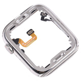 For Apple Watch Series 6 44mm LTE Version Stainless Steel Middle Frame Bezel Plate with Loudspeaker / Power / Rotating Shaft Flex Cable, Series 6 44mm(LTE Version)
