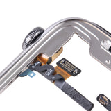 For Apple Watch Series 7 45mm Stainless Steel Middle Frame Bezel Plate with Loudspeaker / Power / Rotating Shaft Flex Cable, Series 7 45mm