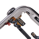 For Apple Watch Series 7 41mm Stainless Steel Middle Frame Bezel Plate with Loudspeaker / Power / Rotating Shaft Flex Cable, Series 7 41mm