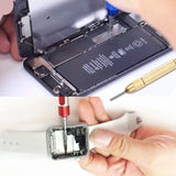 WLXY WL800 Cross Tip Copper Handle Repair Screwdriver, 4mm Batch Diameter, WL800